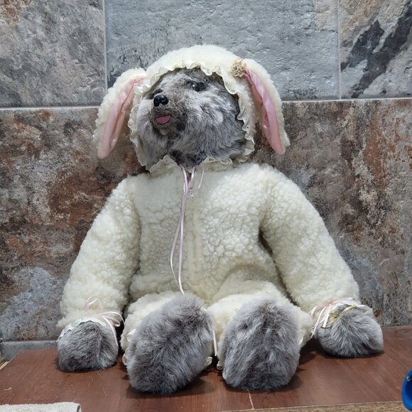 Wolf in Sheep's Clothing Plush 28" House of Tilly Collectibles 1987 Large Stuffe - Picture 5 of 15